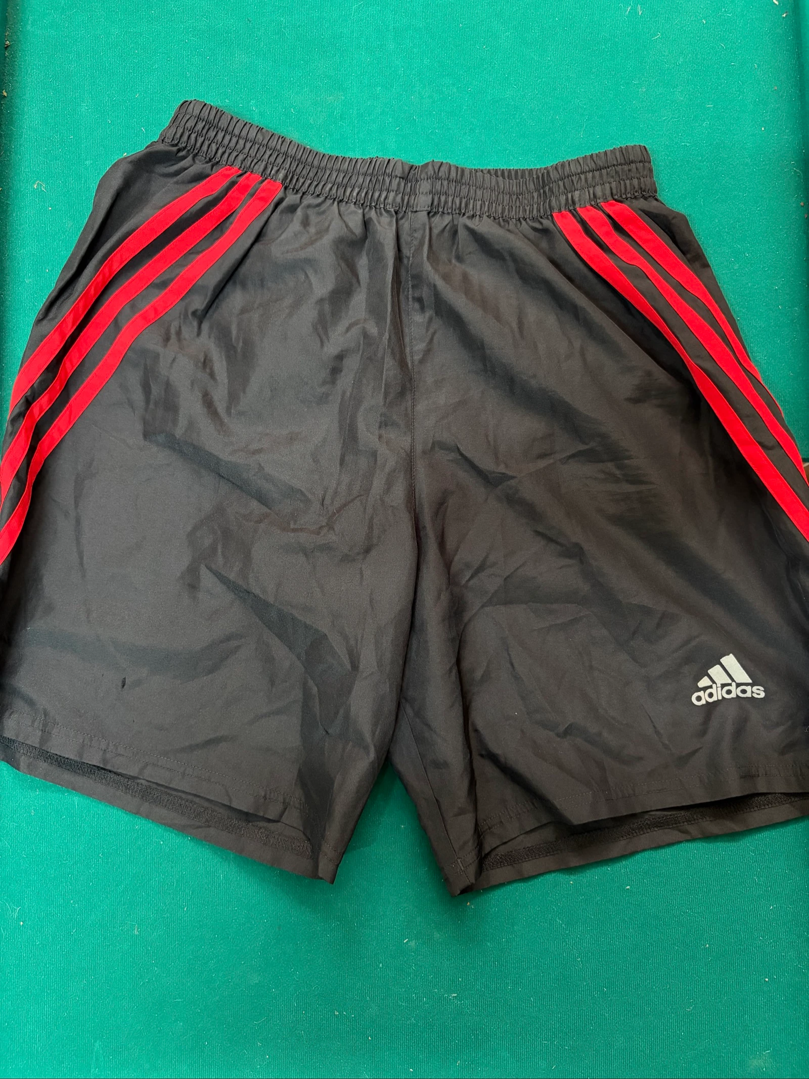 Bañador adidas rojo y negro Vintage